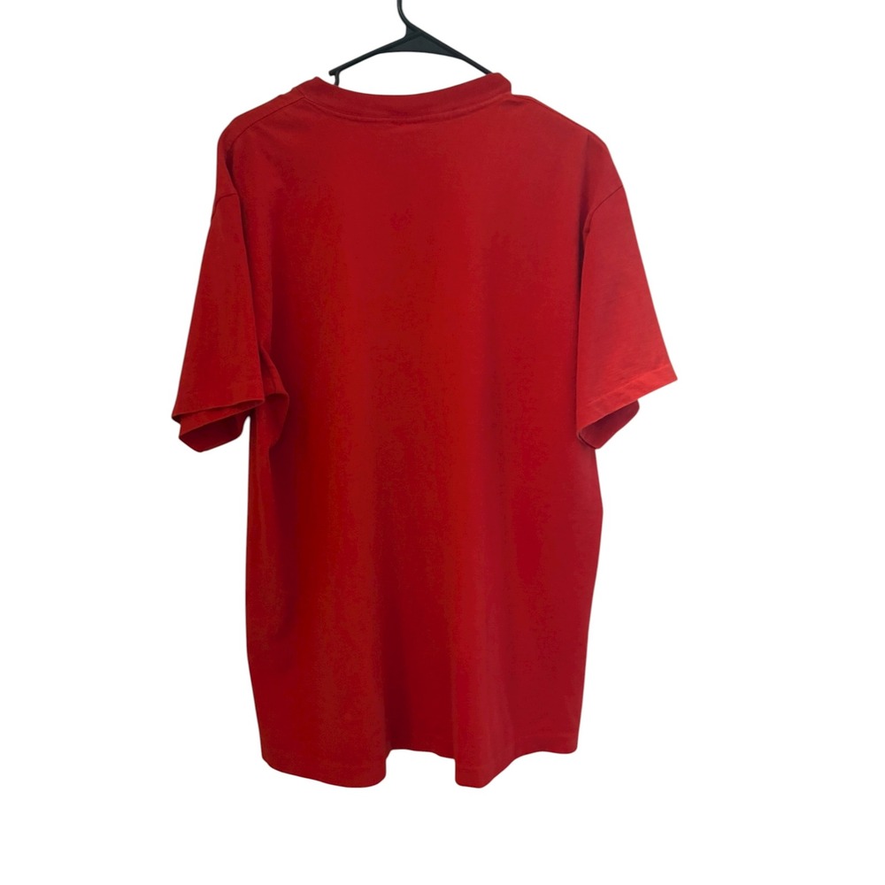 Vintage Bugle Boy Sporting Team Red Graphic T-Shirt XL Made in‎ USA 90s - Picture 3 of 7